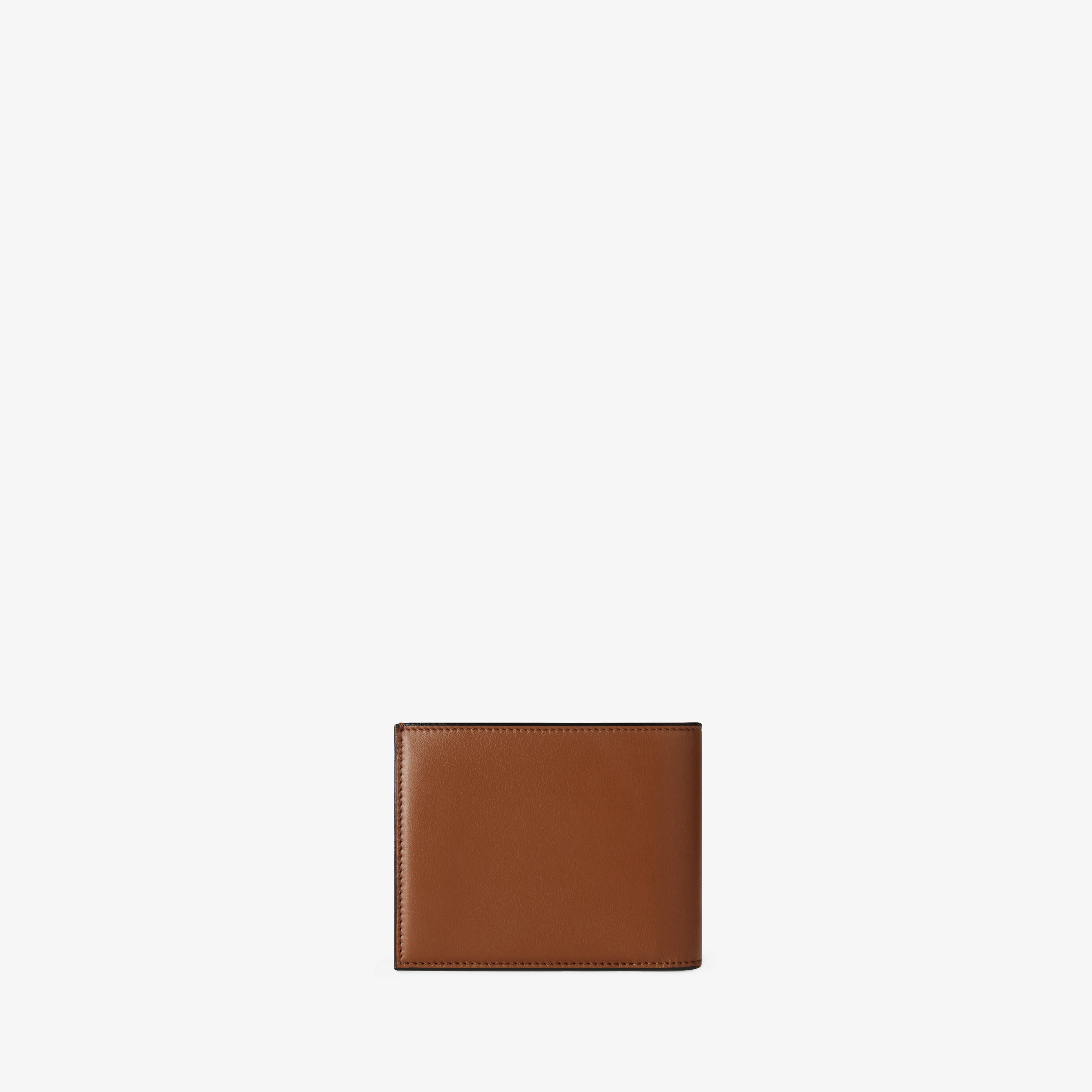 Brown Grained Leather Luxury Wallet 4CC With Coin Holder | Valextra