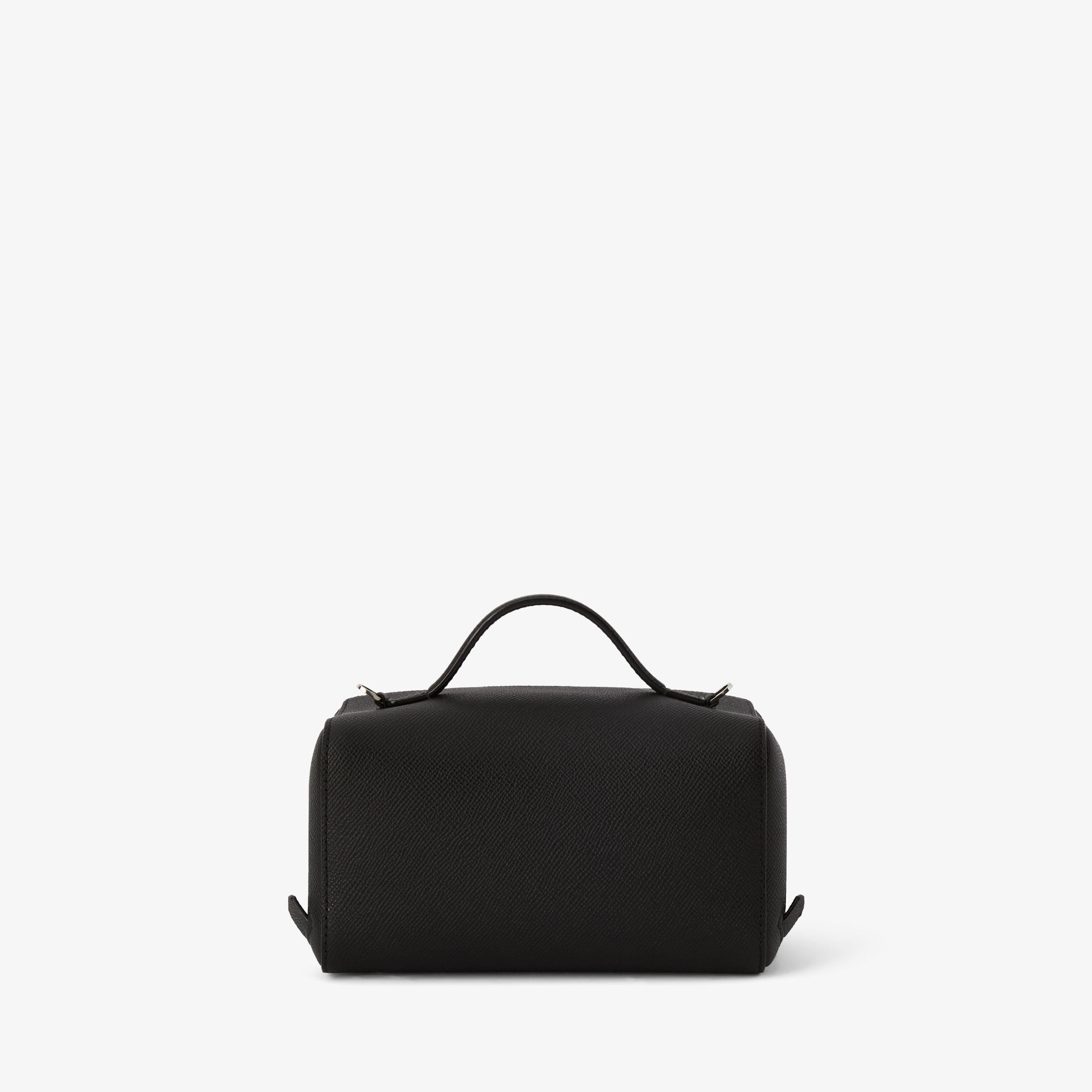 Black Leather Luxury Crossbody Vanity Bag | Valextra V-Line