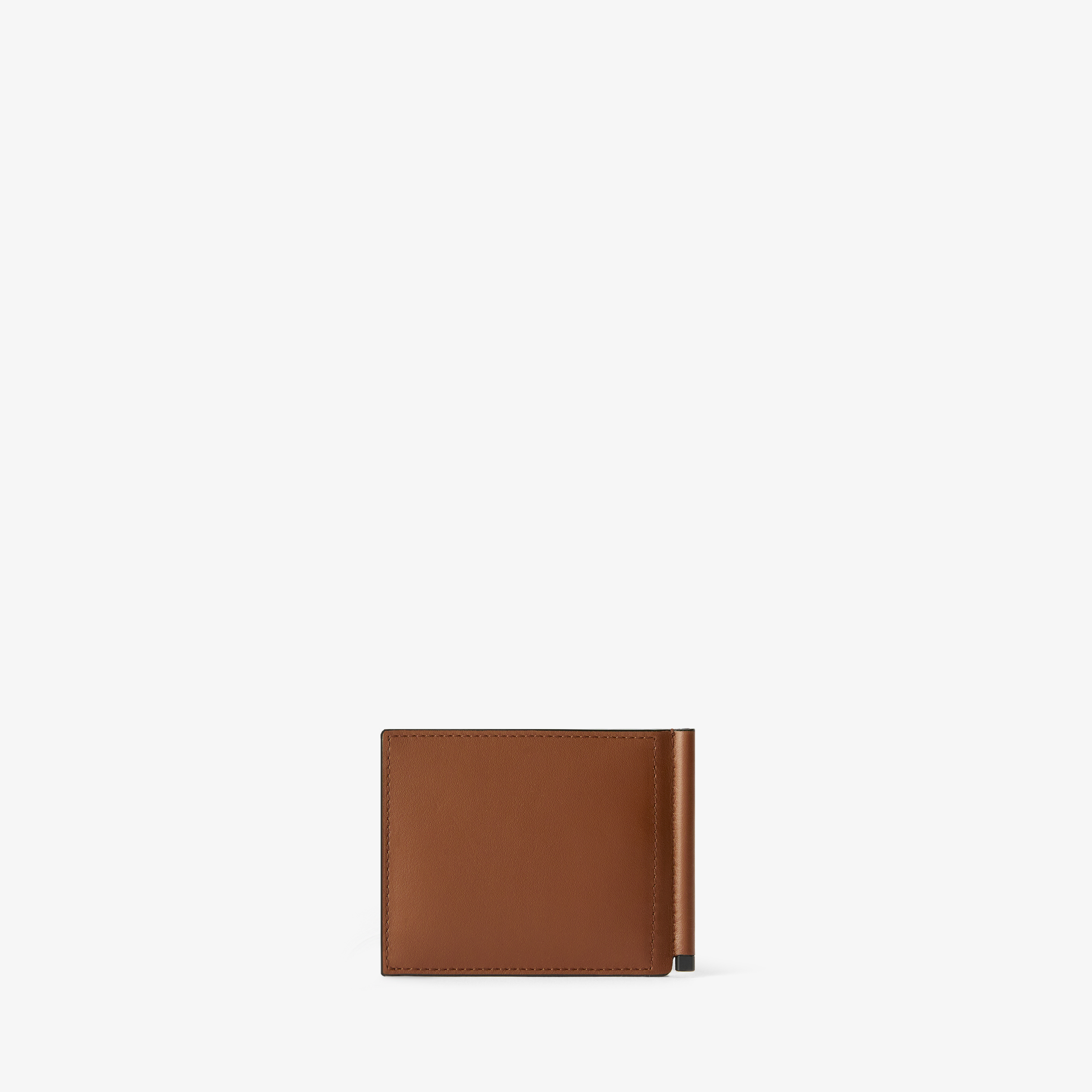 Valextra ブラウン マネークリップ Brown Leather Luxury Simple Grip Wallet | Valextra Tric Trac
