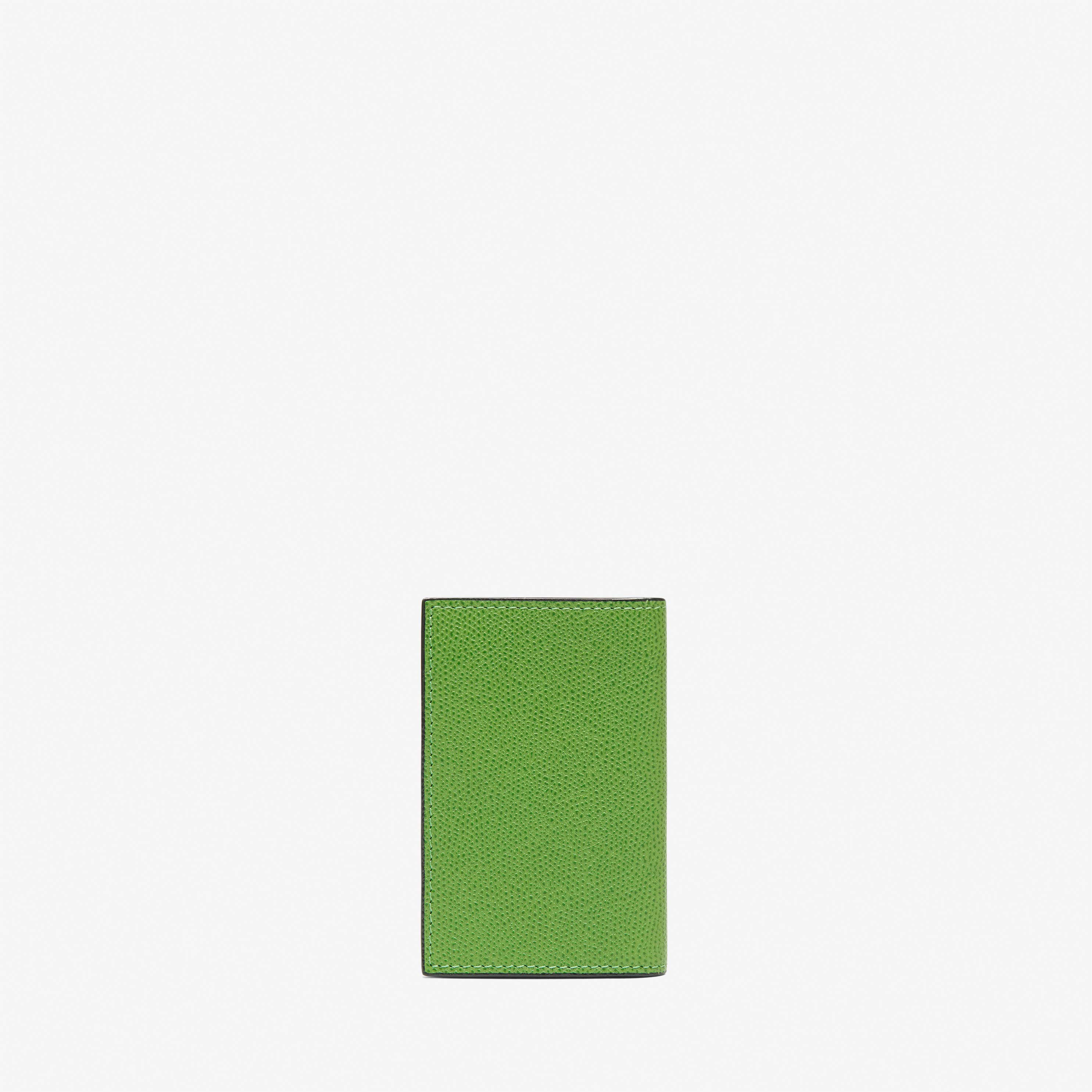 Green Leather Business and credit card holder | Valextra