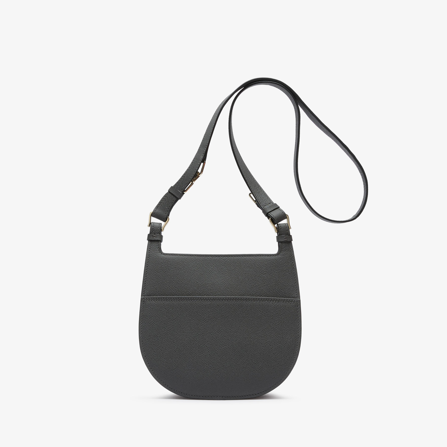 Women's Gray Leather weekend Mini bag | Valextra Hobo