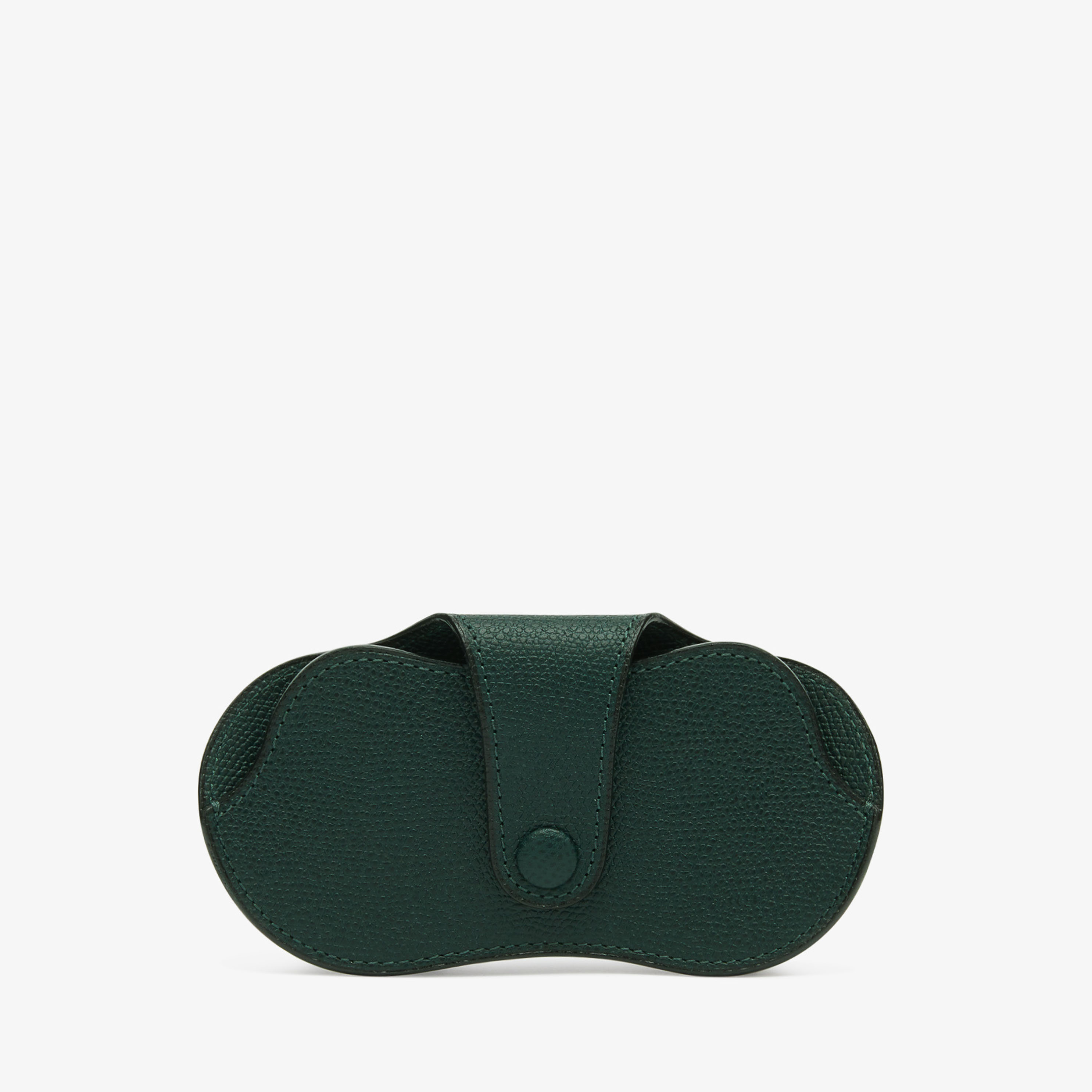 新品　Valextra グリーン メガネケース Green Leather Glasses Case | Valextra small leather goods
