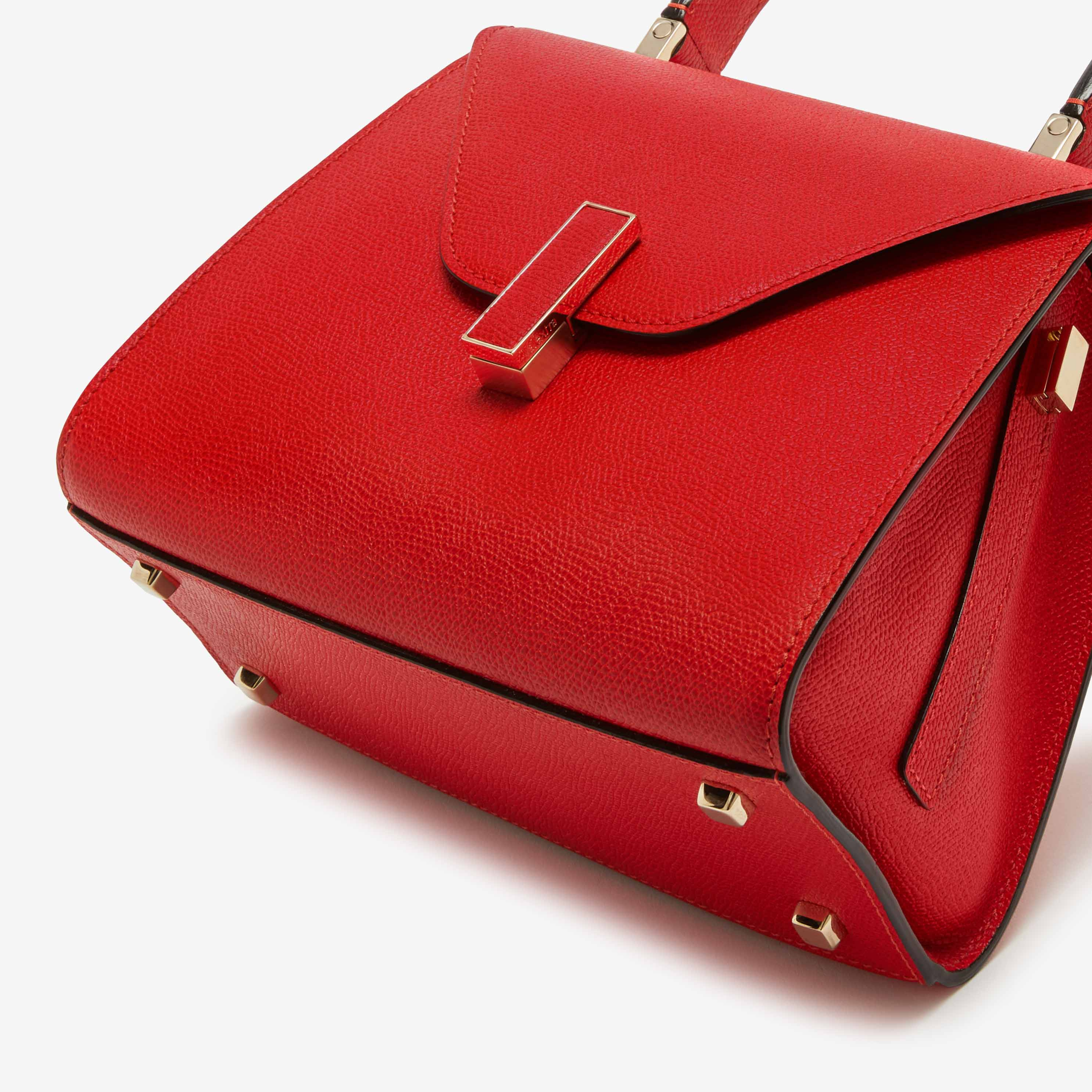 ハンドバッグ VALEXTRA ISIDE BAG MINI Women's Lilac Leather Luxury top handle Mini bag | Valextra