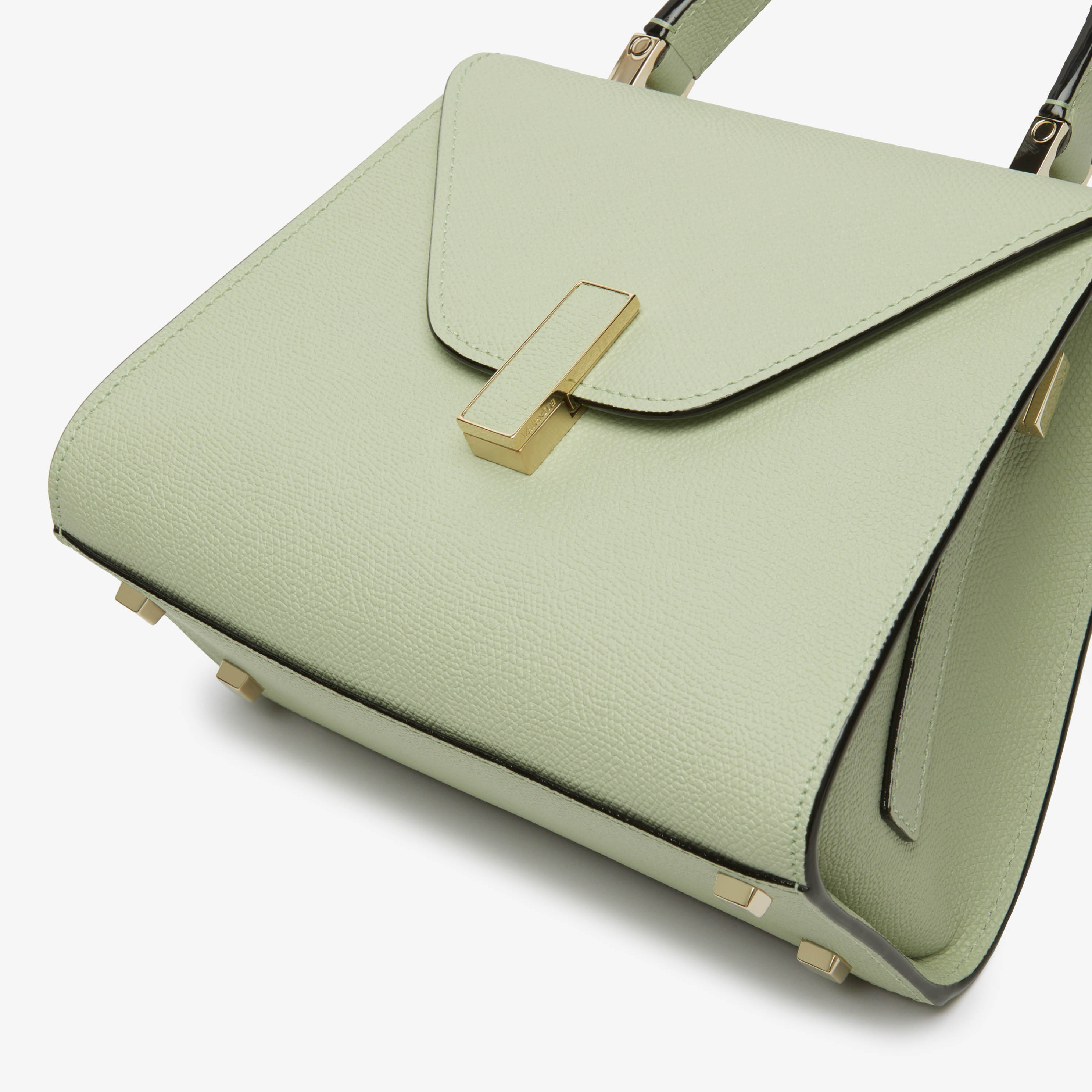 GREEN TOP-HANDLE MINI BAG 22