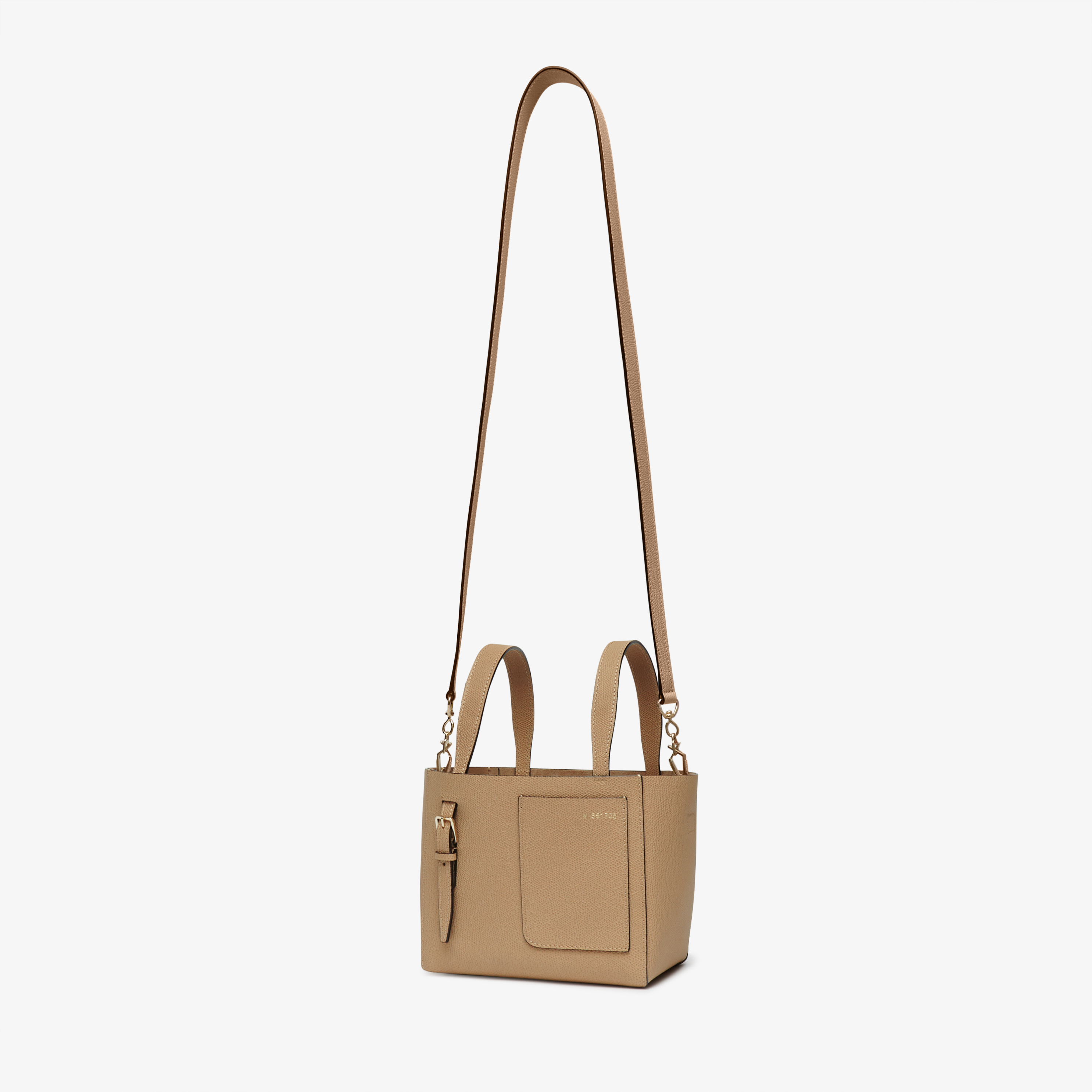 トートバッグ VALEXTRA Women Shoulder Bags WBSF0090028LOCTF JE Beige Women's Beige Luxury Grained Leather bucket bag | Valextra Soft