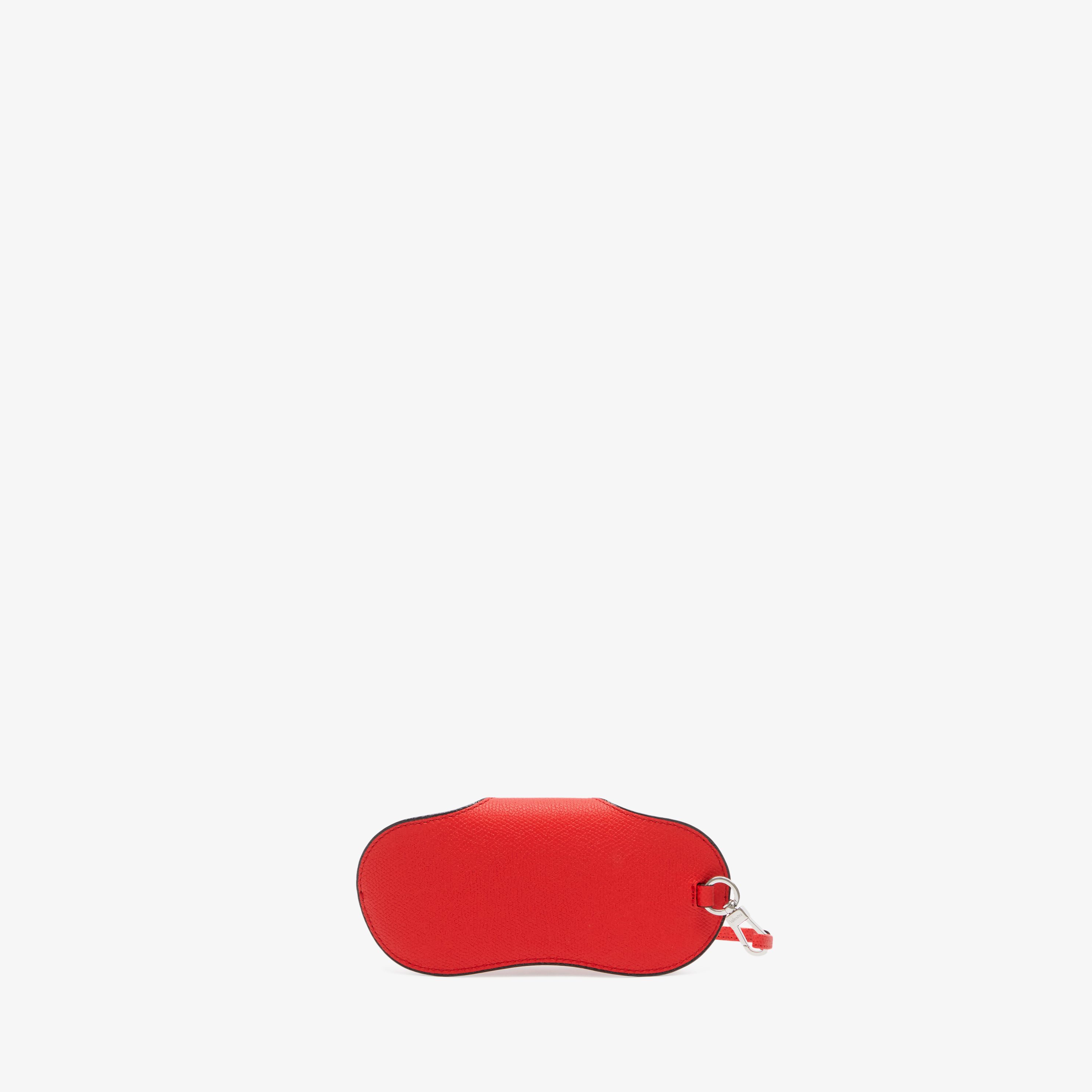 Women's Red & Black Luxury glasses case with lanyard | Valextra