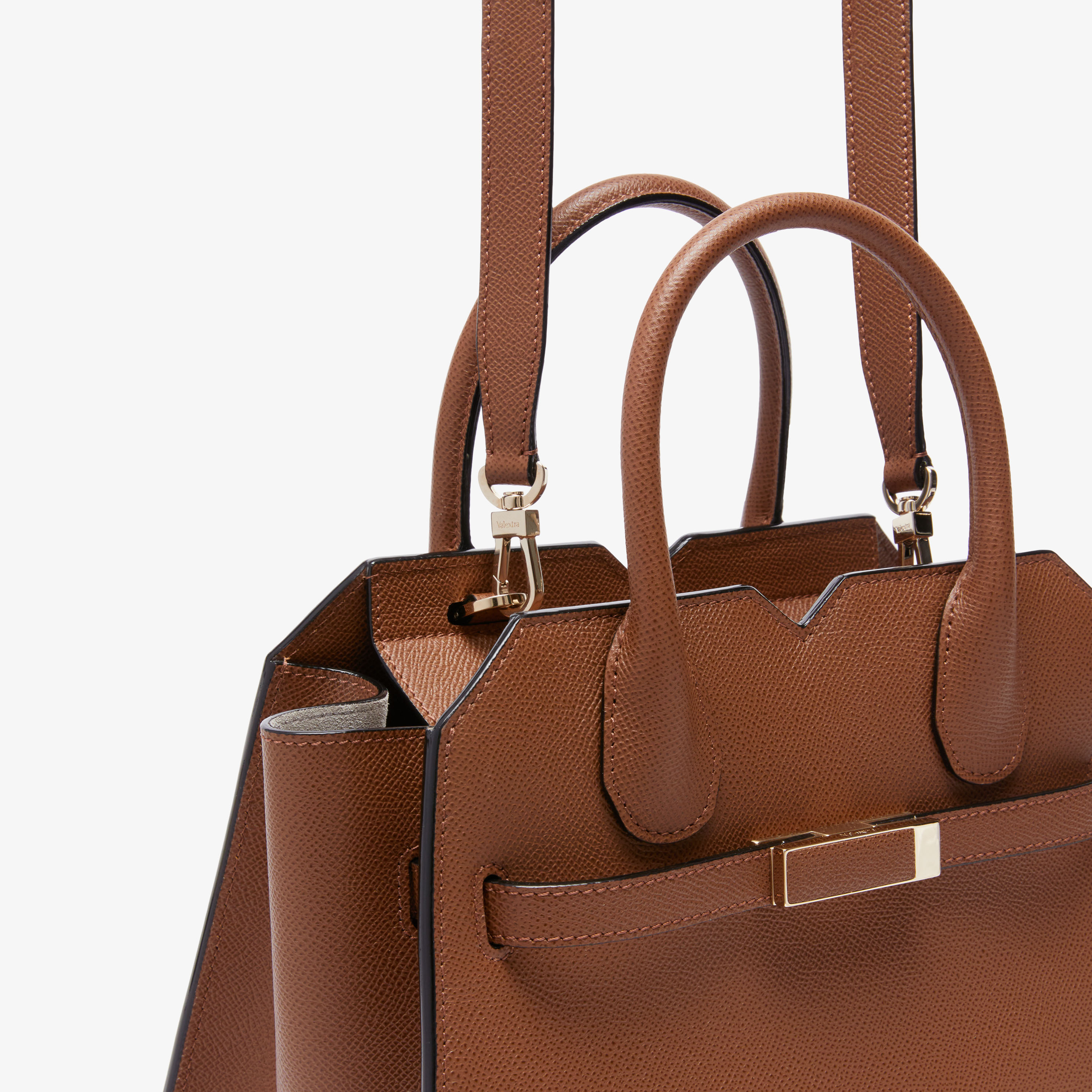 Women's Brown Luxury two handles Mini bag | Valextra