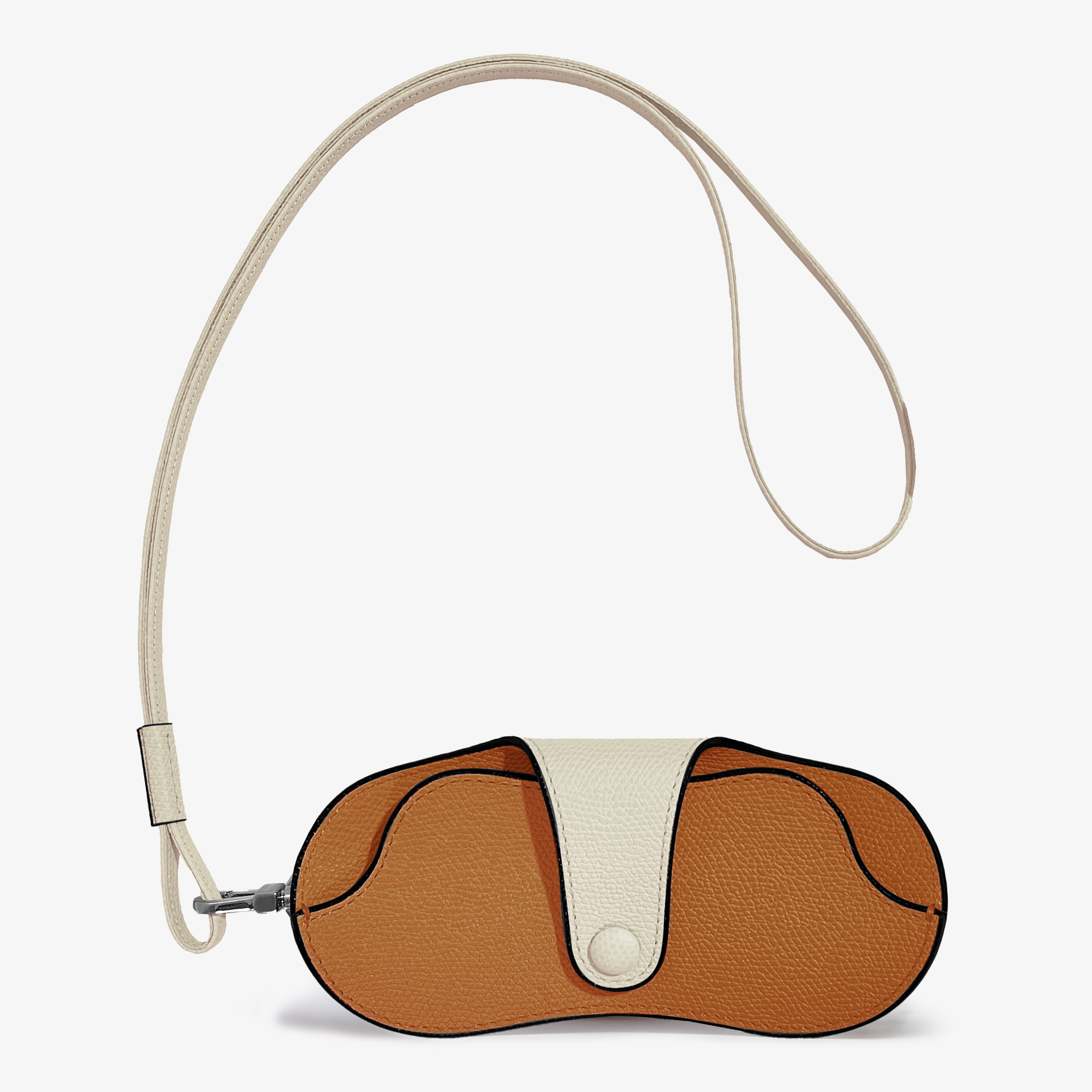 小物 MY WEAKNESS SCALA TASSEL Millepunte calf leather Customised glasses Case with lanyard in