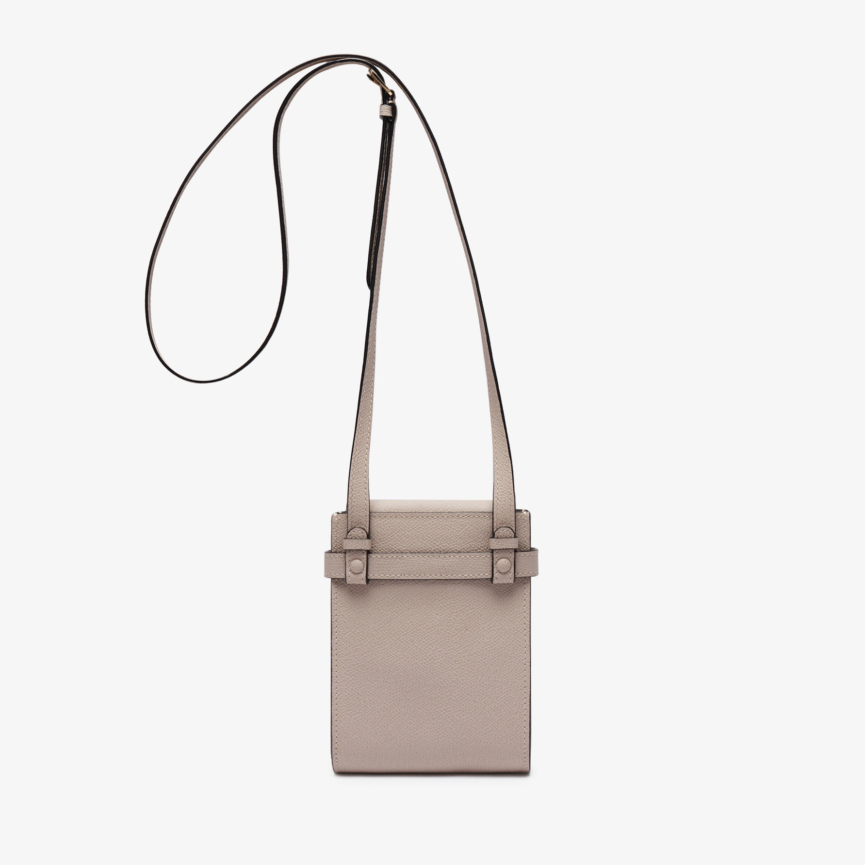【VALEXTRA】BRERA BAG MICRO Women's Azure Leather Luxury crossbody bag | Valextra Brera