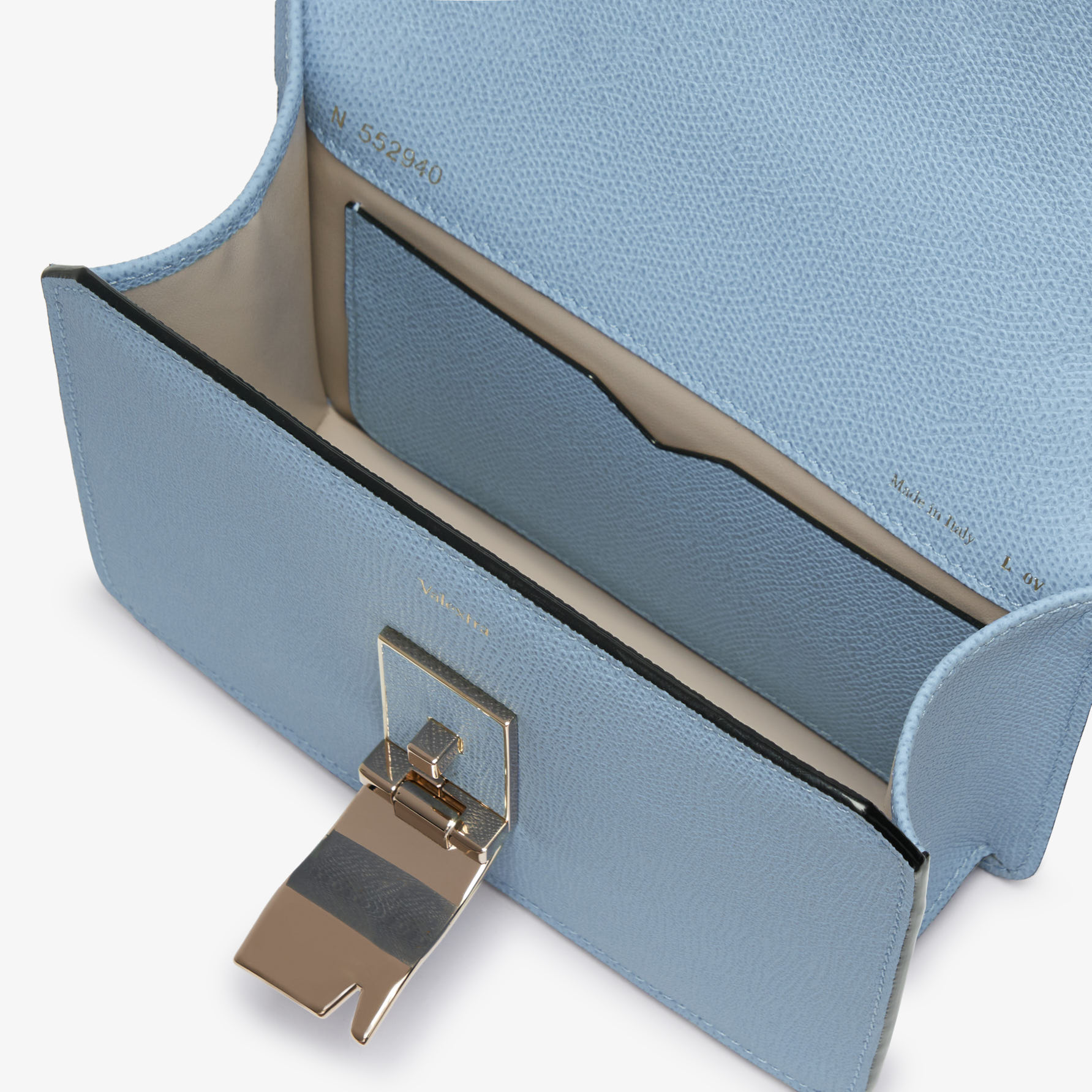 Women's Light blue Leather Mini crossbody bag | Valextra