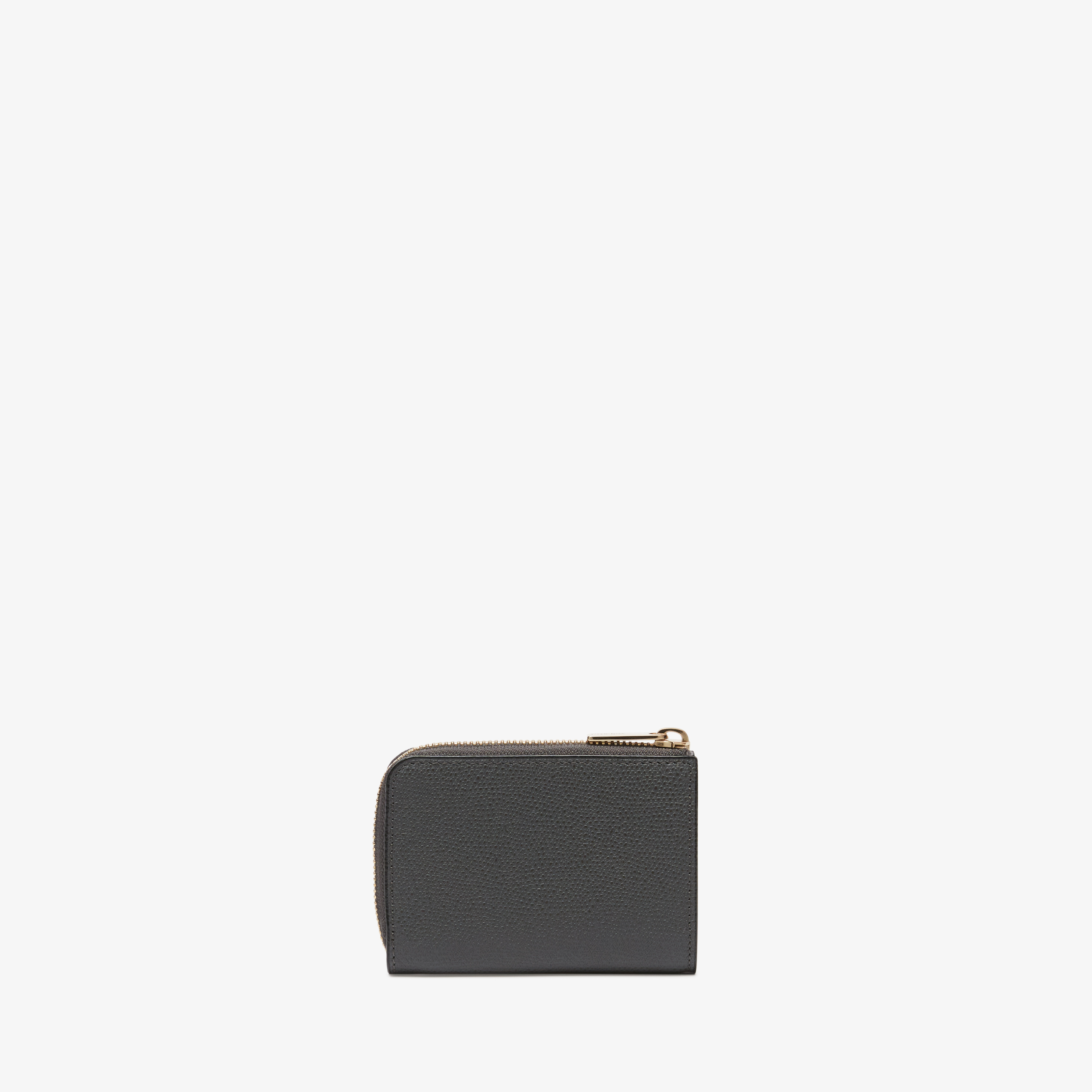 Gray Leather Key Holder | Valextra Zip Around