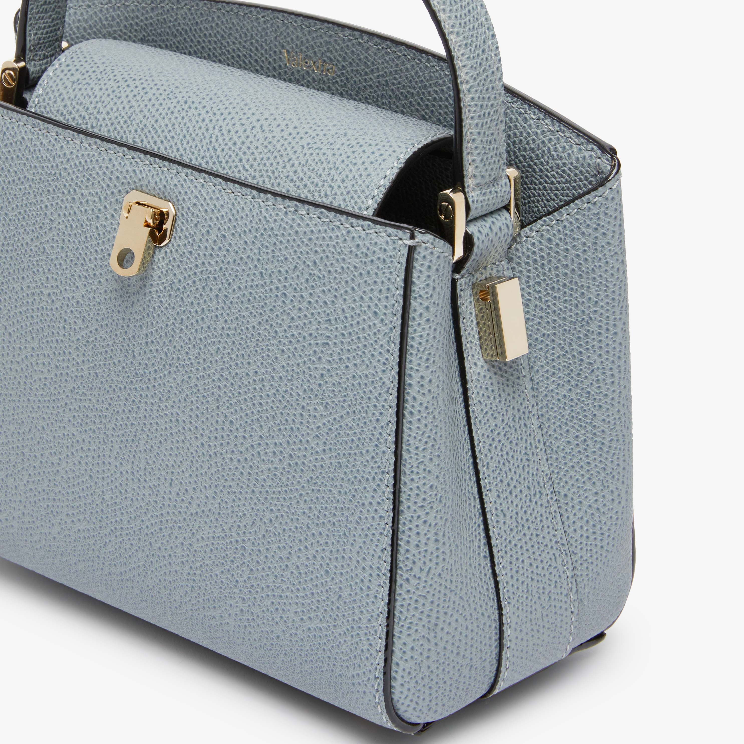 Women's Azure Leather Luxury crossbody bag | Valextra Brera