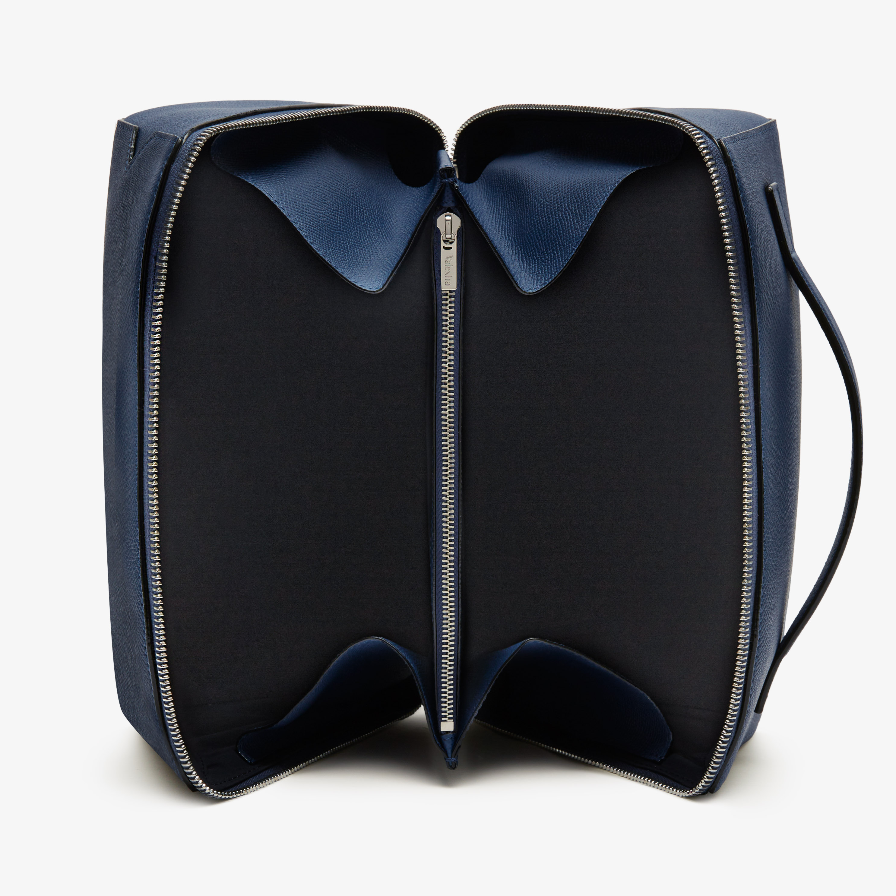 valextra ショルダーポーチ Brown Leather Large crossbody pocket | Valextra Pocket