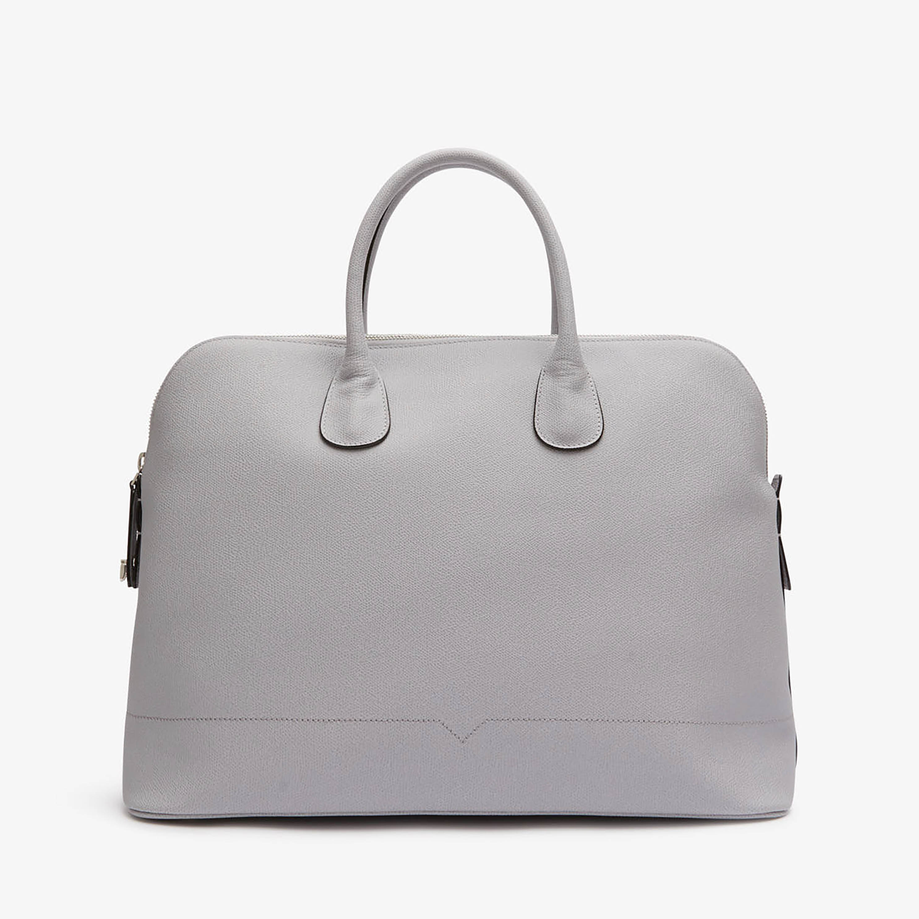 トートバッグ VALEXTRA Women Messenger Bags WBES0036028LOC99095 GREY ヴァレクストラ Valextra トートバッグ ポーチ付き グレー